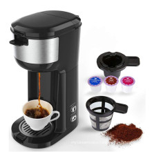 Self Cleaning Single Coffee Maker Brewer Maquina De Cafe Reusable Tea Filter Coffee Machine with K Cup